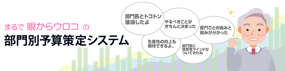 部門別予算策定システム